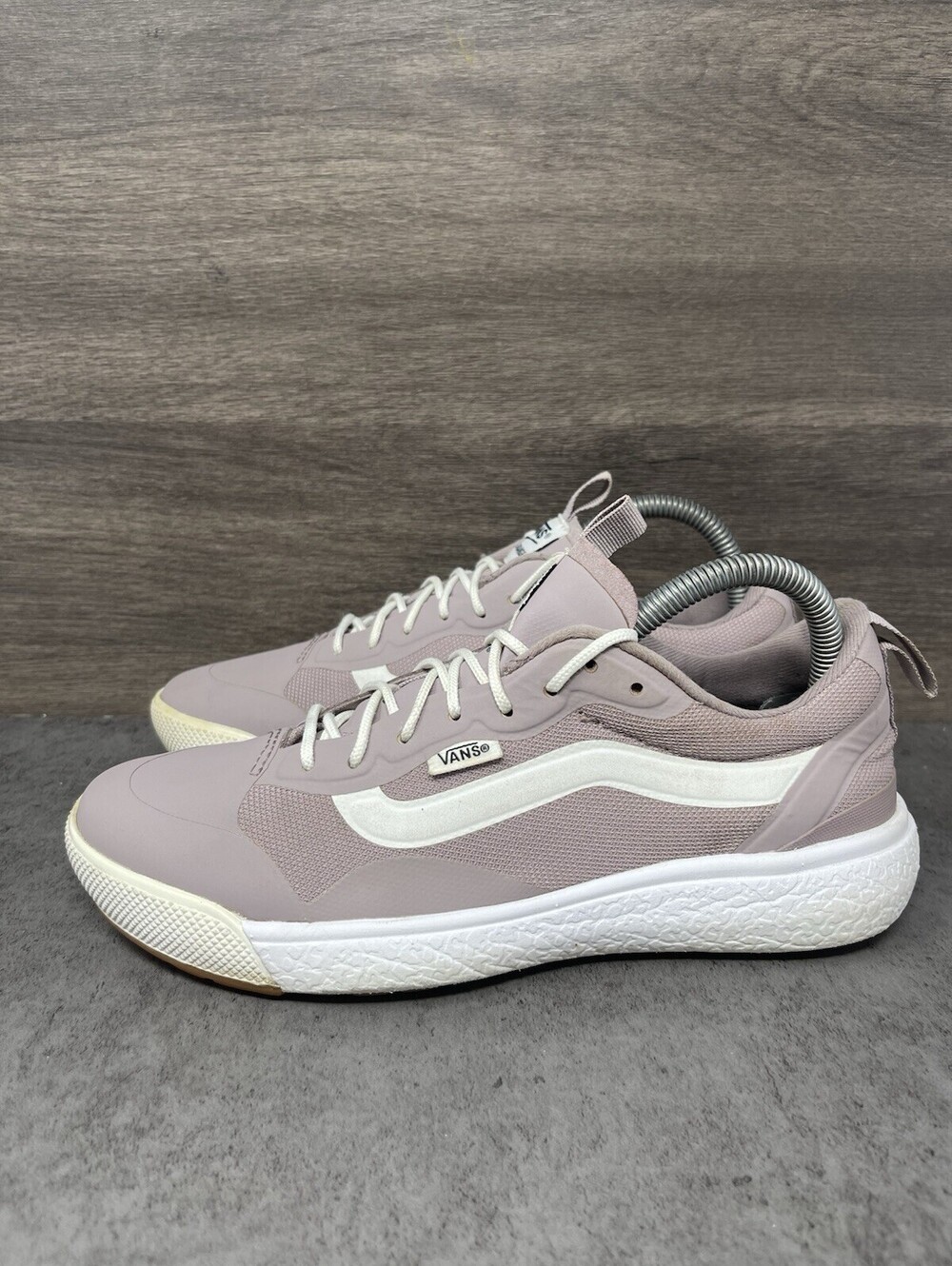 Vans UltraRange EXO Mauve Pink White Size 7.5 Womens Lightweight Sneakers